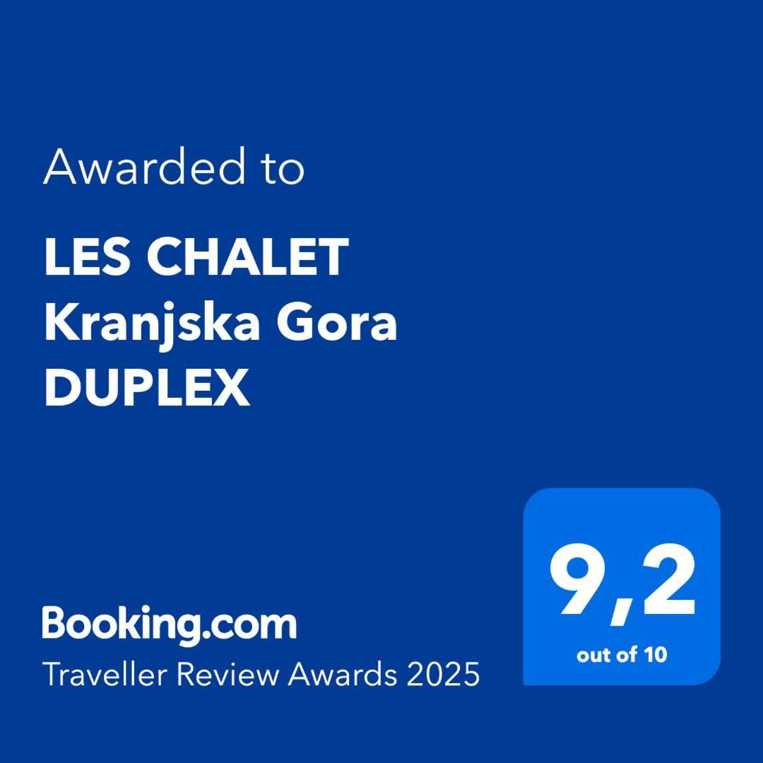 Les Chalet Kranjska Gora Duplex ภายนอก รูปภาพ